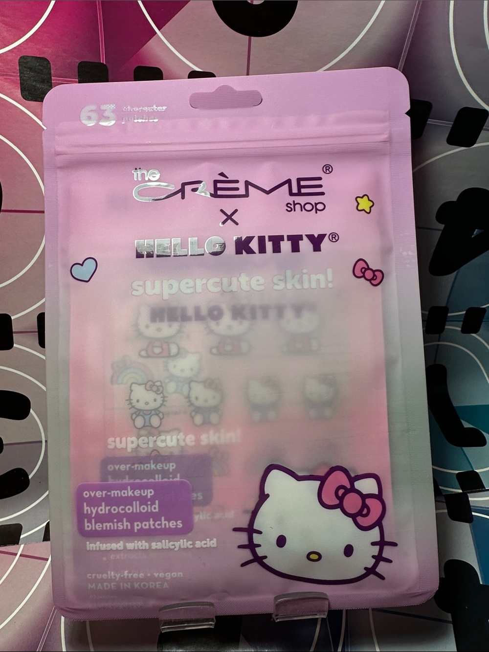 ⚡️The Crème Shop x Hello Kitty Supercute Skin Hydrocolloid Patches (63 patches)